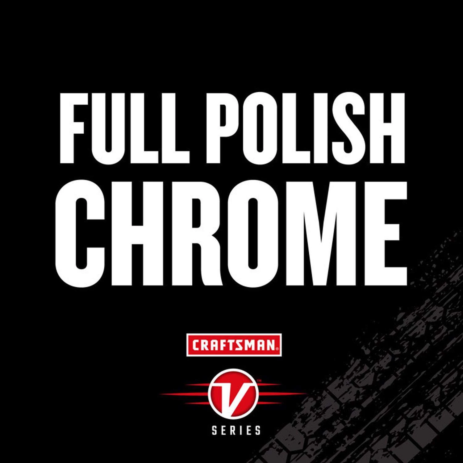 Craftsman V-Series 1/2, 1/4 And 3/8 In. Drive Flex Head Ratchet Set - Image 7