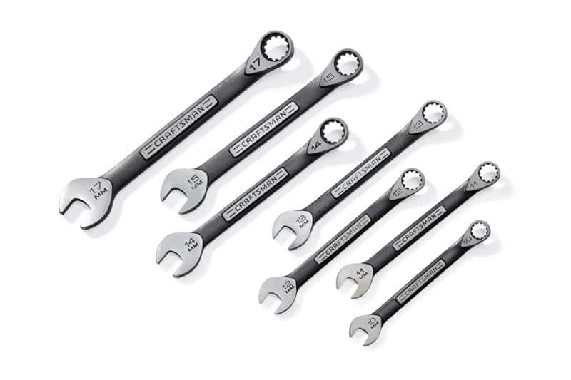Craftsman Metric Wrench Set 17 In. L 7 Pc - Image 7