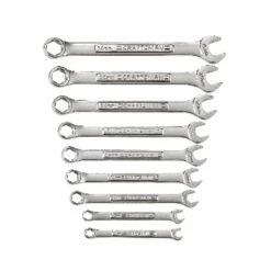 Craftsman 6 Point Metric Wrench Set 10 In. L 9 Pc