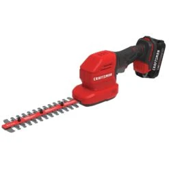 Craftsman V20 CMCSS800C1 8 In. 20 V Battery Hedge Trimmer With Shrub Shear Kit (Battery & Charger)