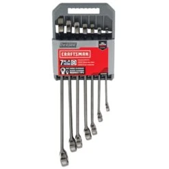 Craftsman Overdrive 6 Point Metric Wrench Set 7 Pc