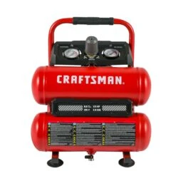 Craftsman 2 Gal Twin Stack Portable Air Compressor 125 Psi 0.3 HP
